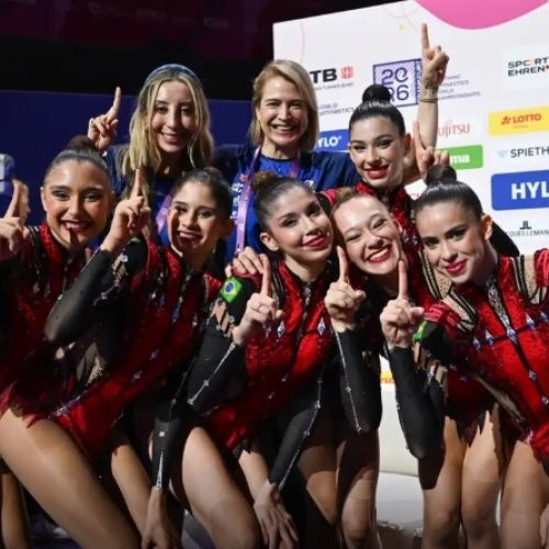 Brasil faz história e leva dois ouros no Mundial de ginástica rítmica