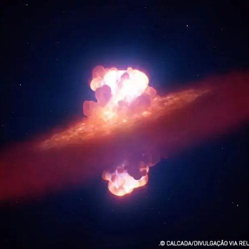Pela 1ª vez, cientistas veem estágios iniciais da morte de uma estrela